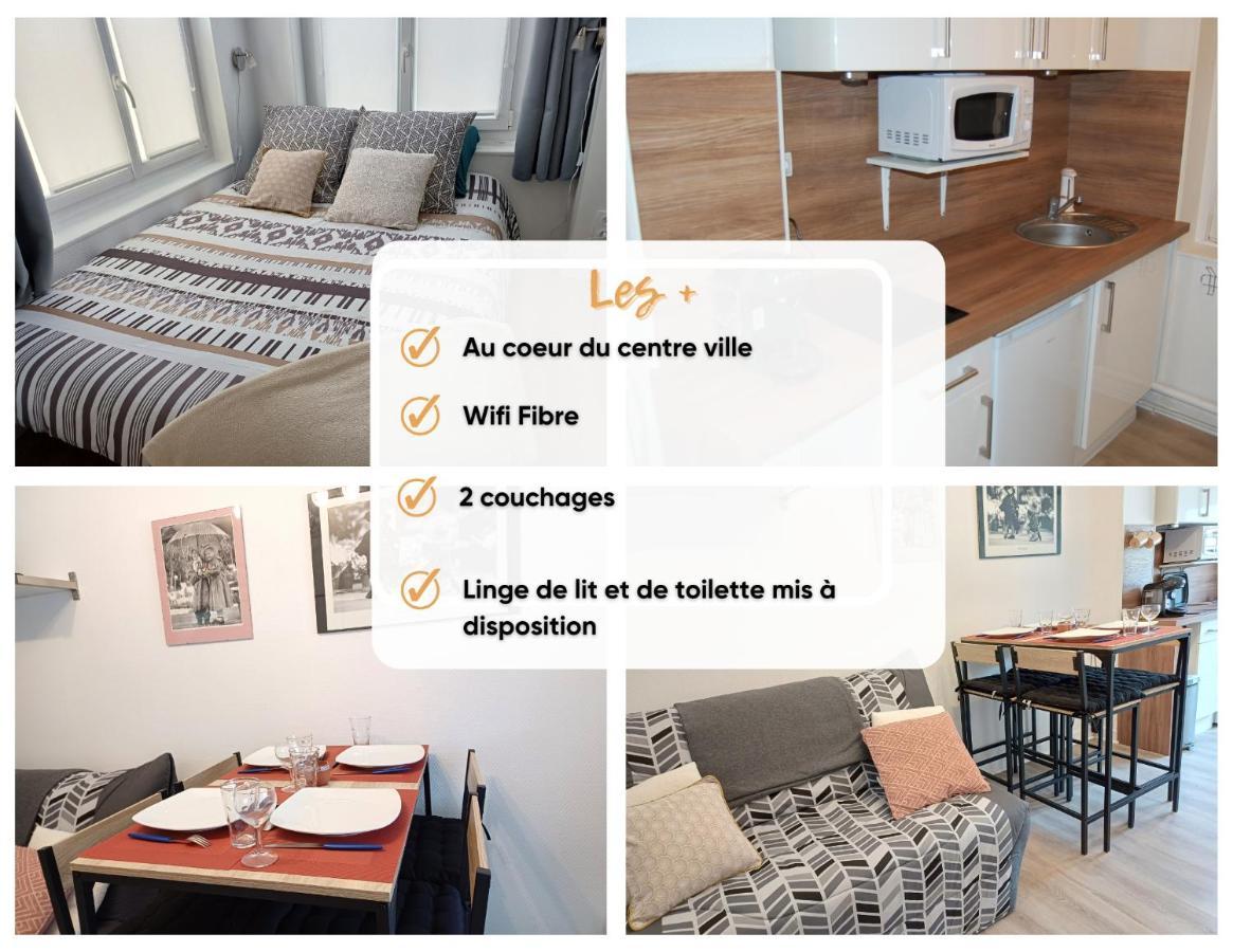 אמיינס Jacobin-Centre Ville-Paisible-2 Couchages מראה חיצוני תמונה