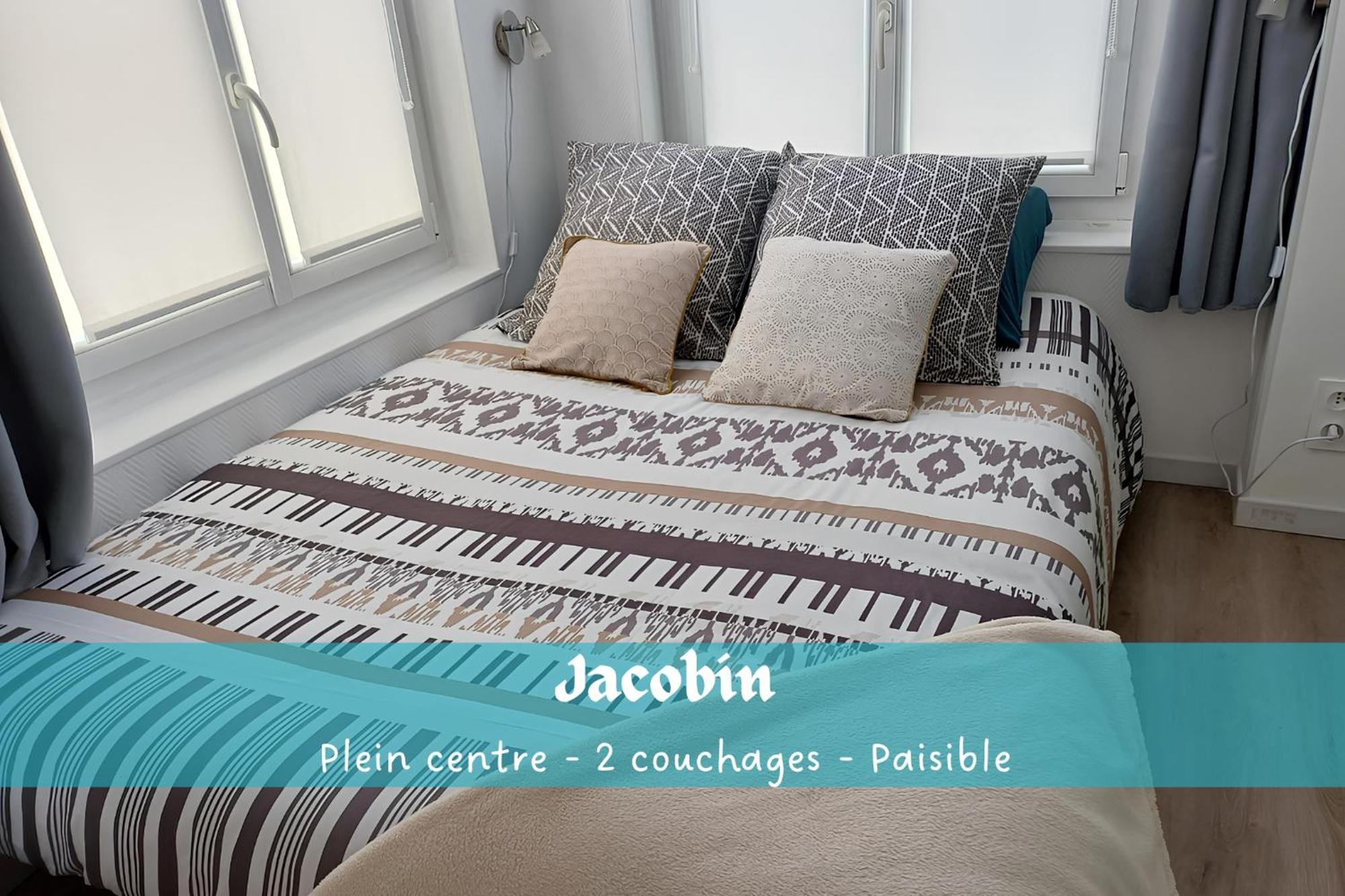אמיינס Jacobin-Centre Ville-Paisible-2 Couchages מראה חיצוני תמונה